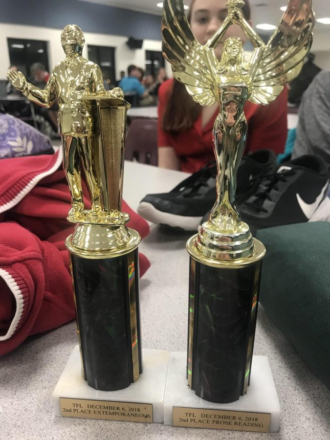 Forensics season off to a good start with two wins in practice competition