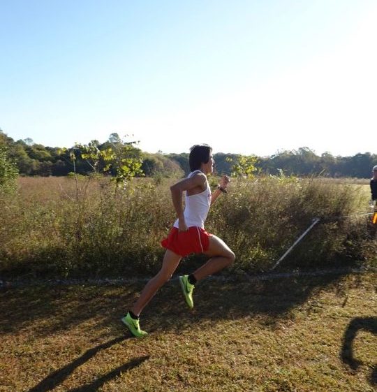 Senior Daniel Rockey at the Oct. 19 Virginia XC Showcase where he set the school 5k record of 15:08