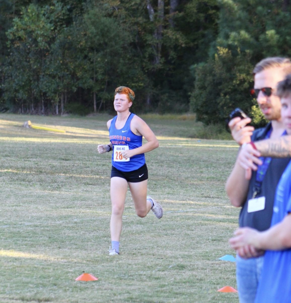 Senior Ysabel Wells during the senior night race at Kellam on Oct. 23.