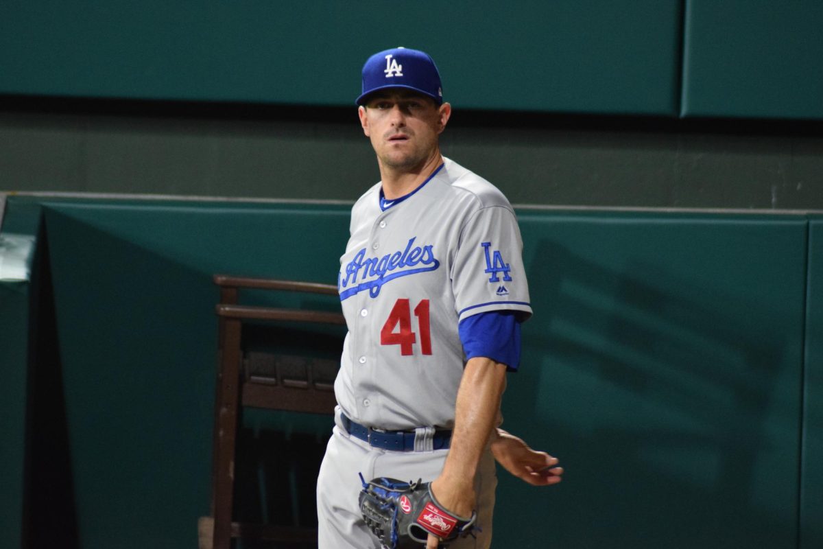 PA graduate Dan Hudson on July 24, 2018 versus the Philadelphia Phillies at Citizens Bank Pank 