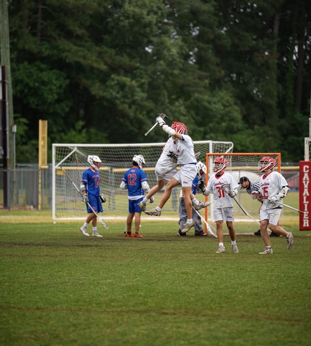 PA Mens Lacrosse Team celebrates a point in their playoff game against Kempsville High School

@pamenslax